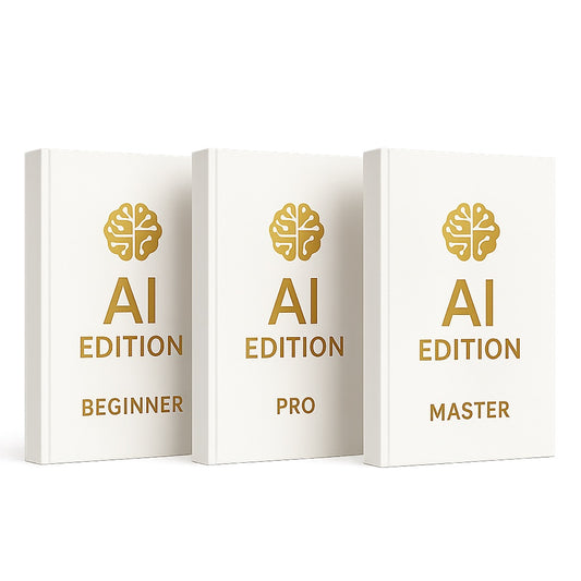 Cursussen 1, 2 en 3: AI Edition "Beginner, pro en master"